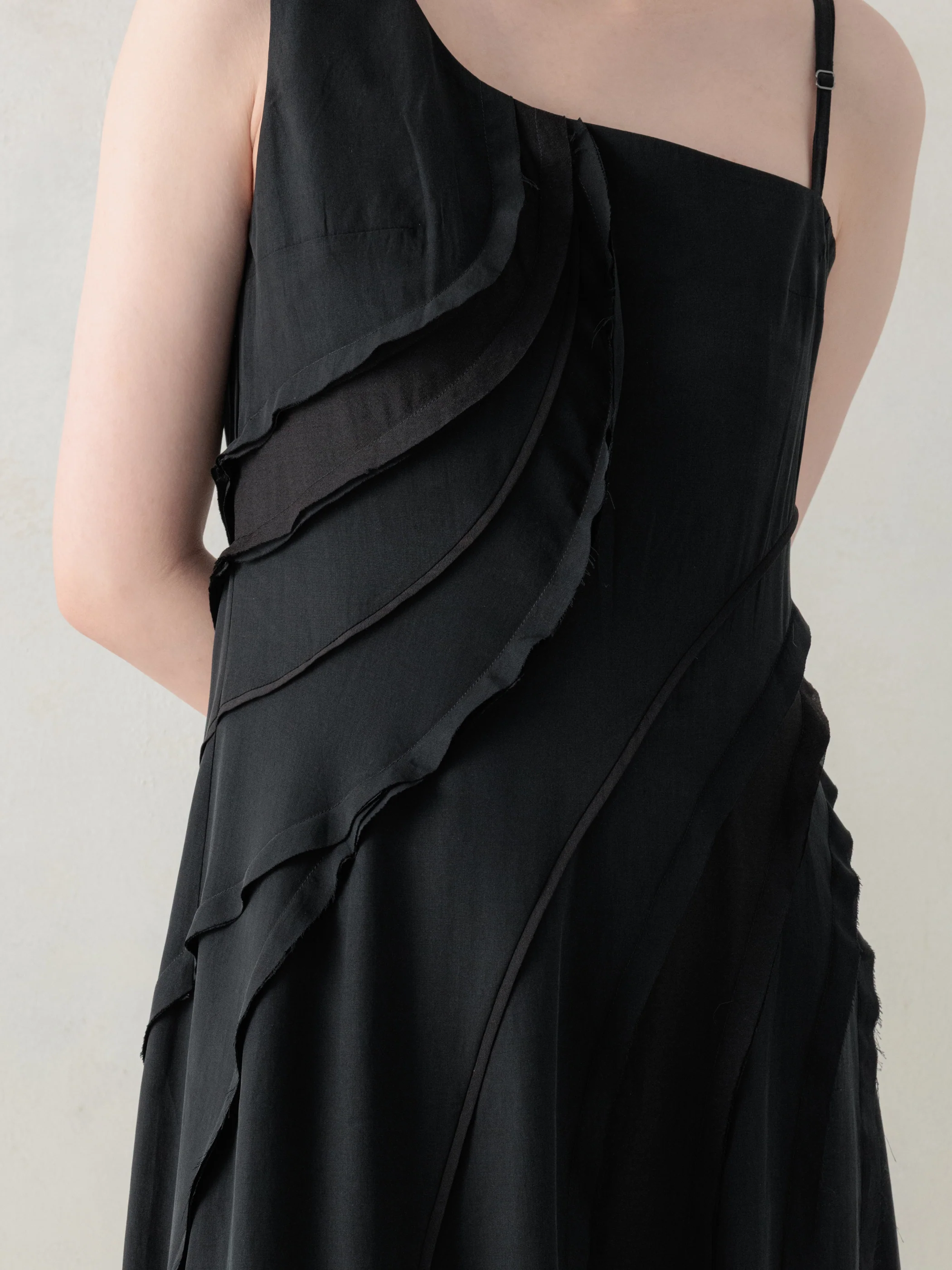 26SS WMS｜Raw Edge Dress - Image 6