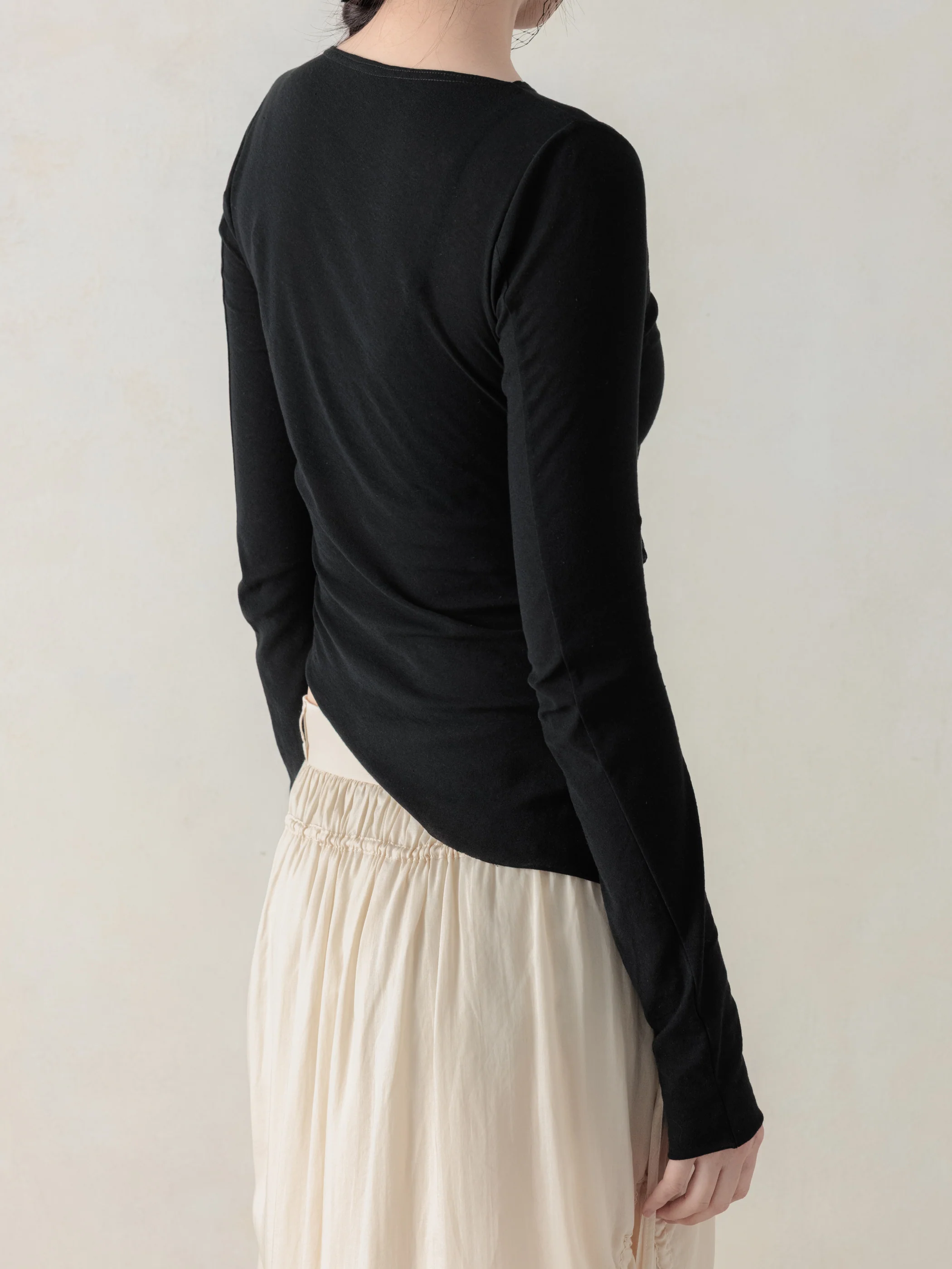26SS WMS｜Sculpted Rib Top - Image 3