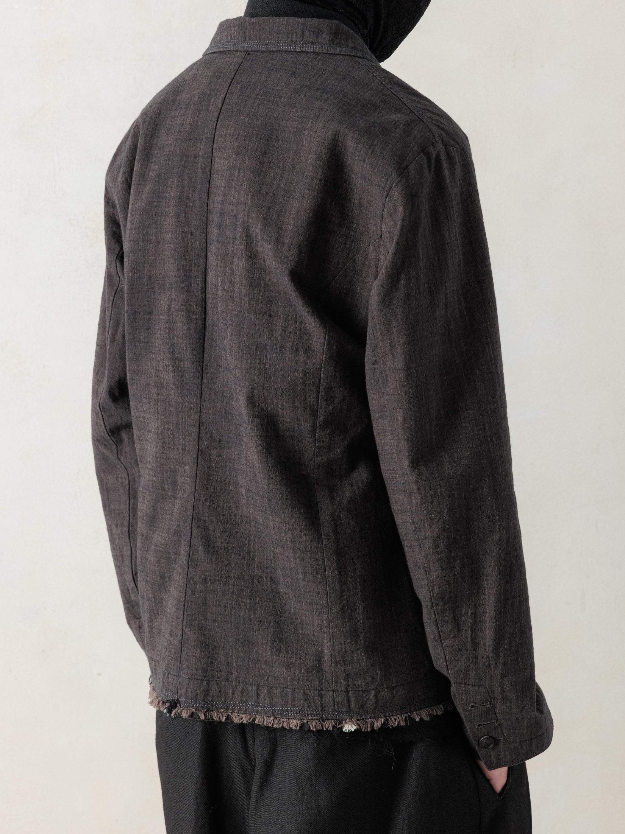 26SS|Zig-Zag Stitch Blazer - Image 3