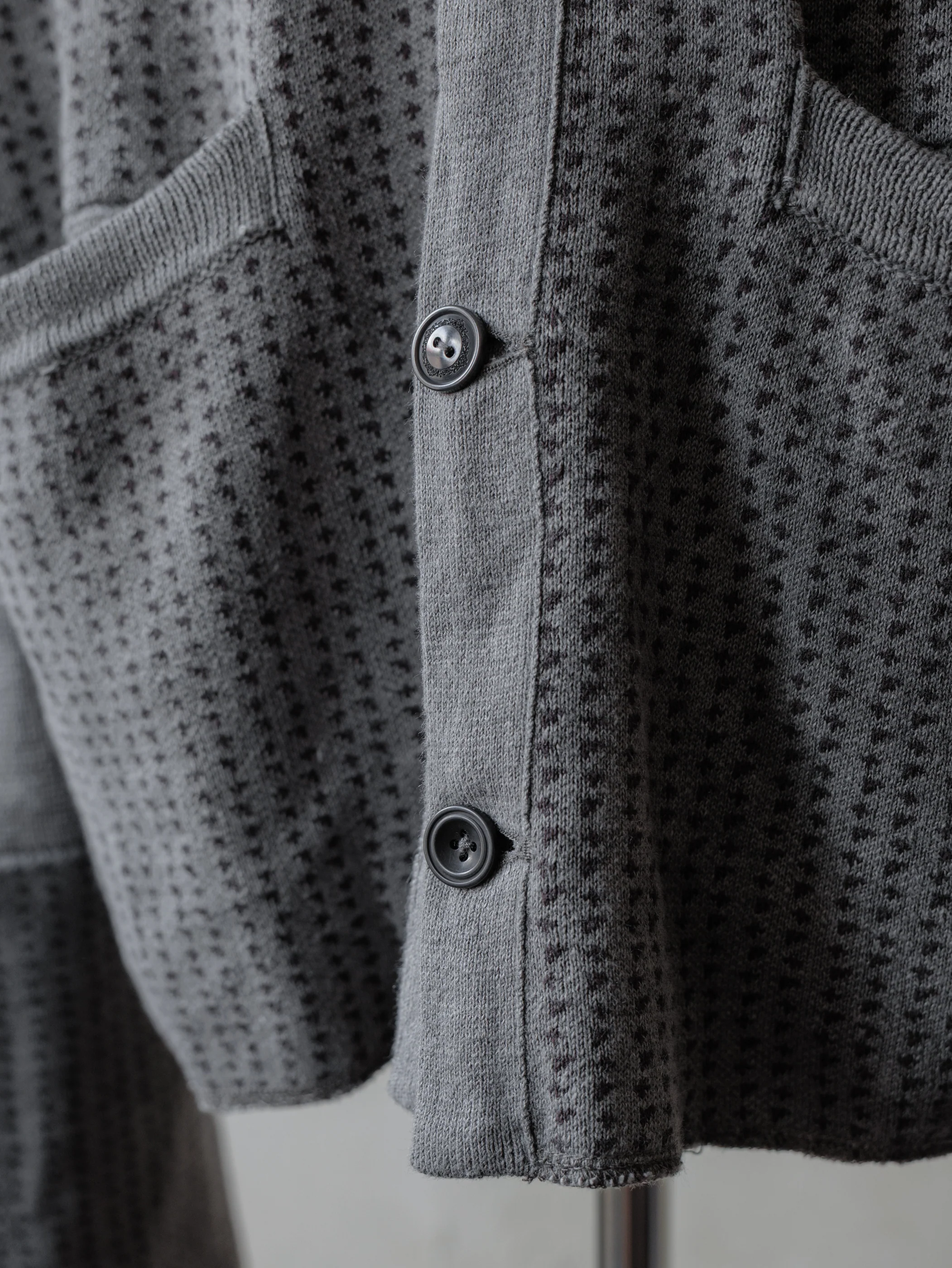 Forgotten Materials｜0222/ Aged Knit Cardigan - Image 4