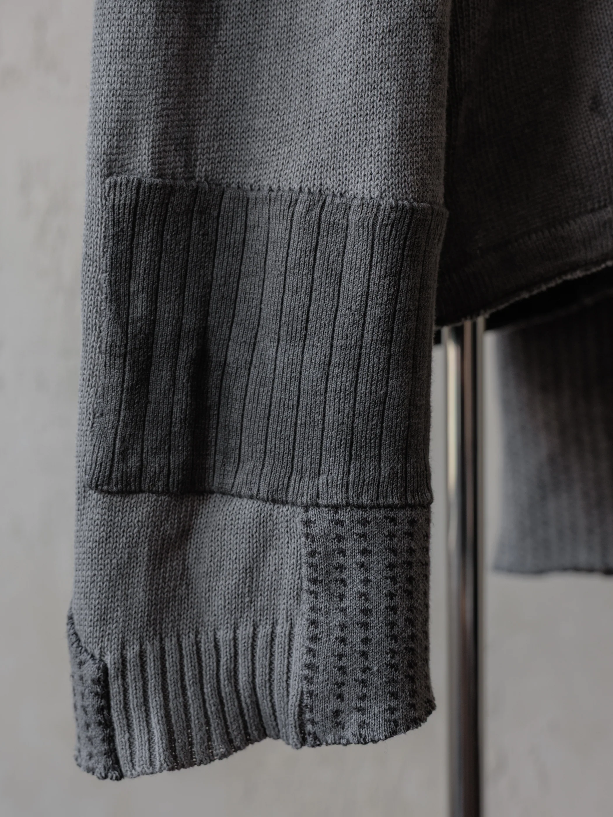 Forgotten Materials｜0222/ Aged Knit Cardigan - Image 5