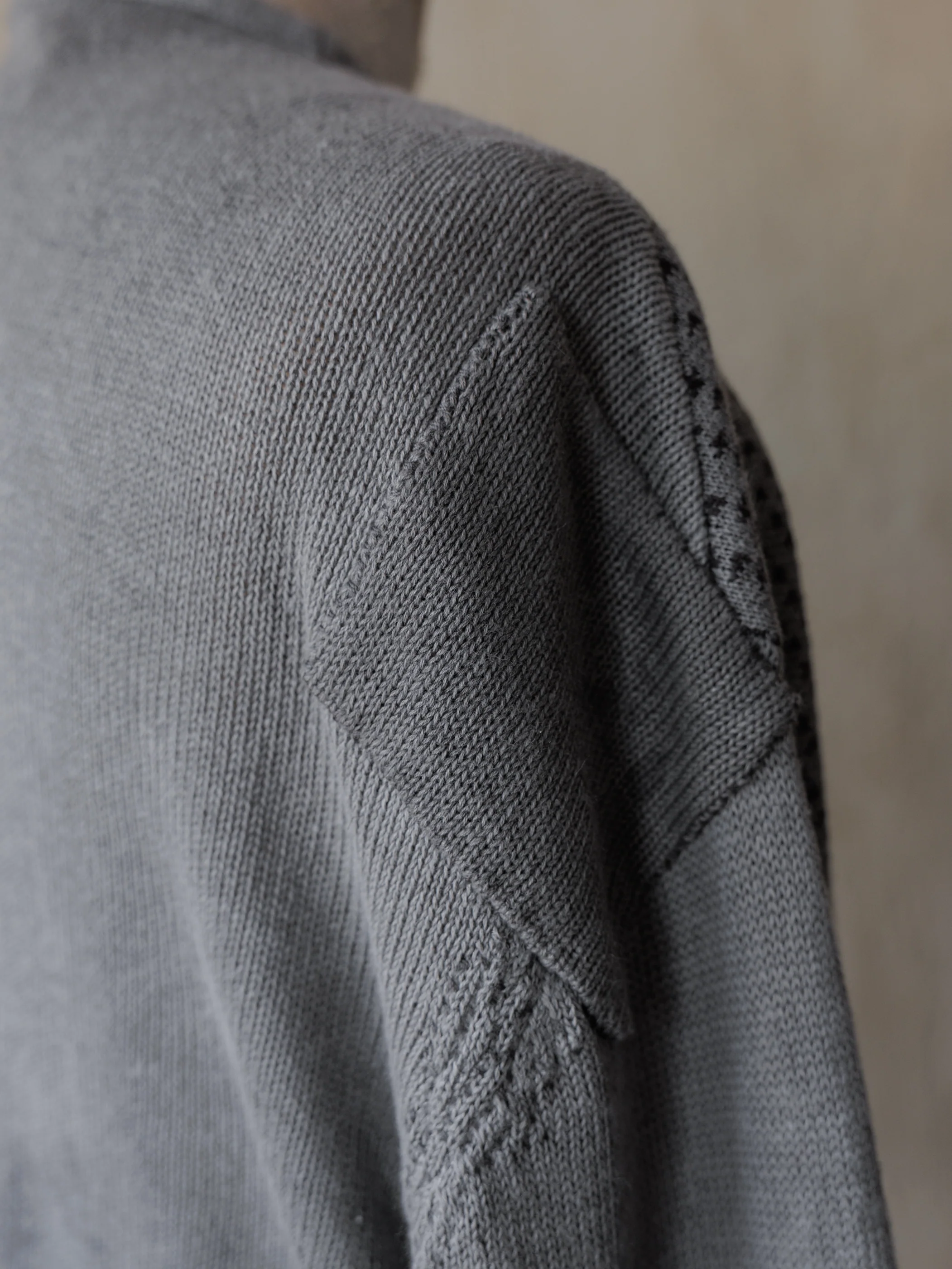 Forgotten Materials｜0222/ Aged Knit Cardigan - Image 6