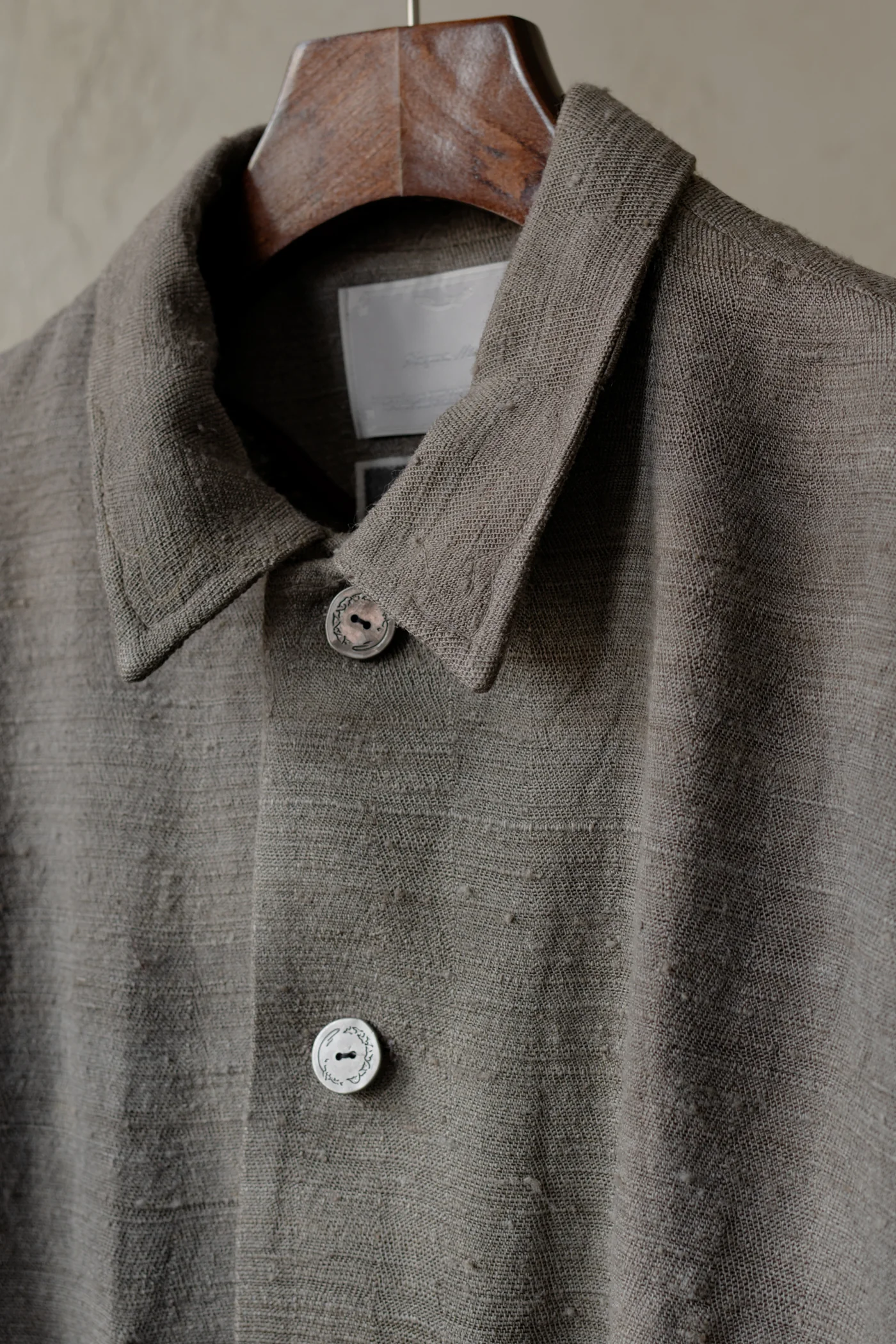 Forgotten Materials｜Big Pocket JKT (Natural Dyed Grey) - Image 3