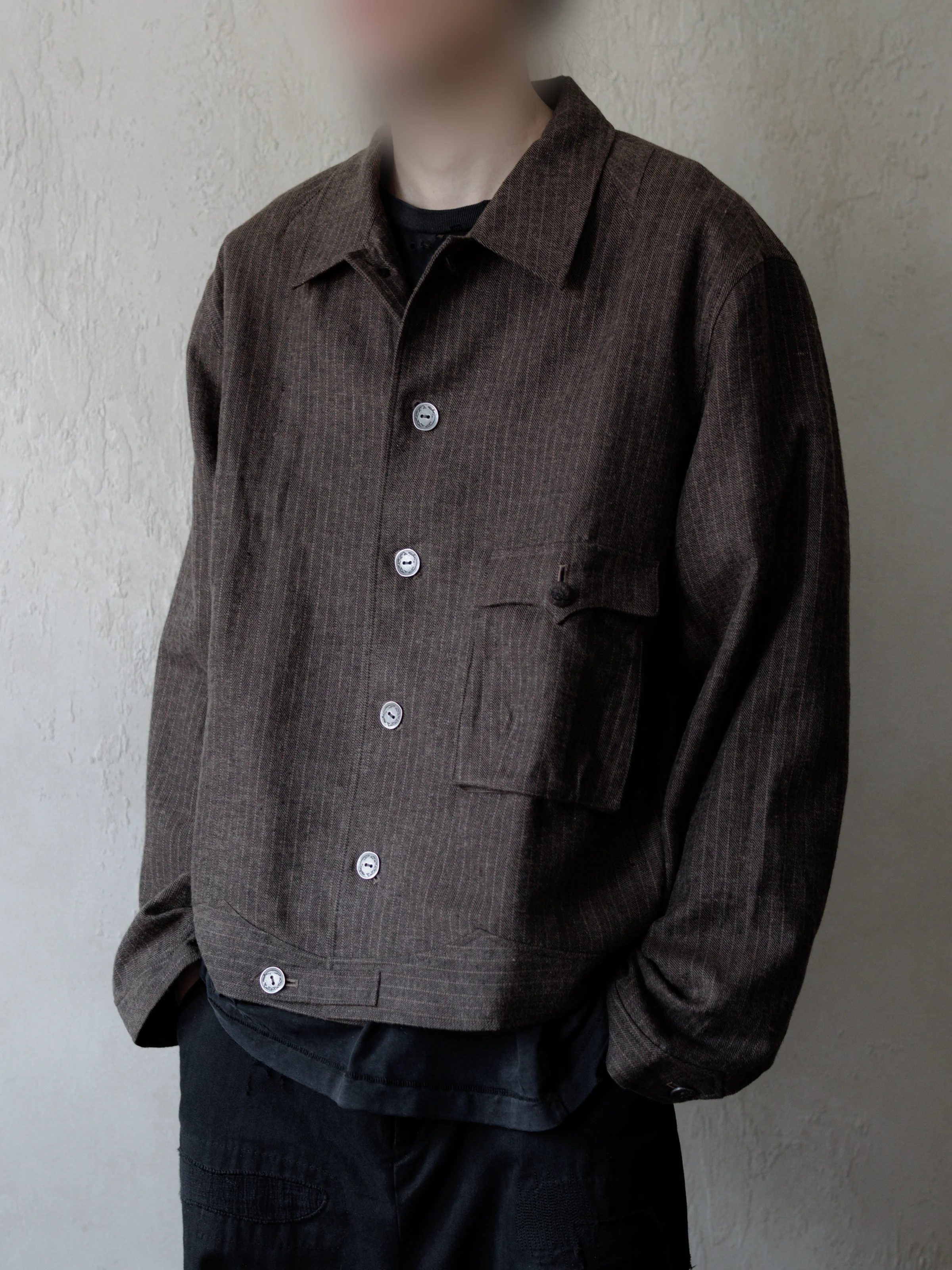 Forgotten Materials|Cyclist JKT (Stripe) - Image 6