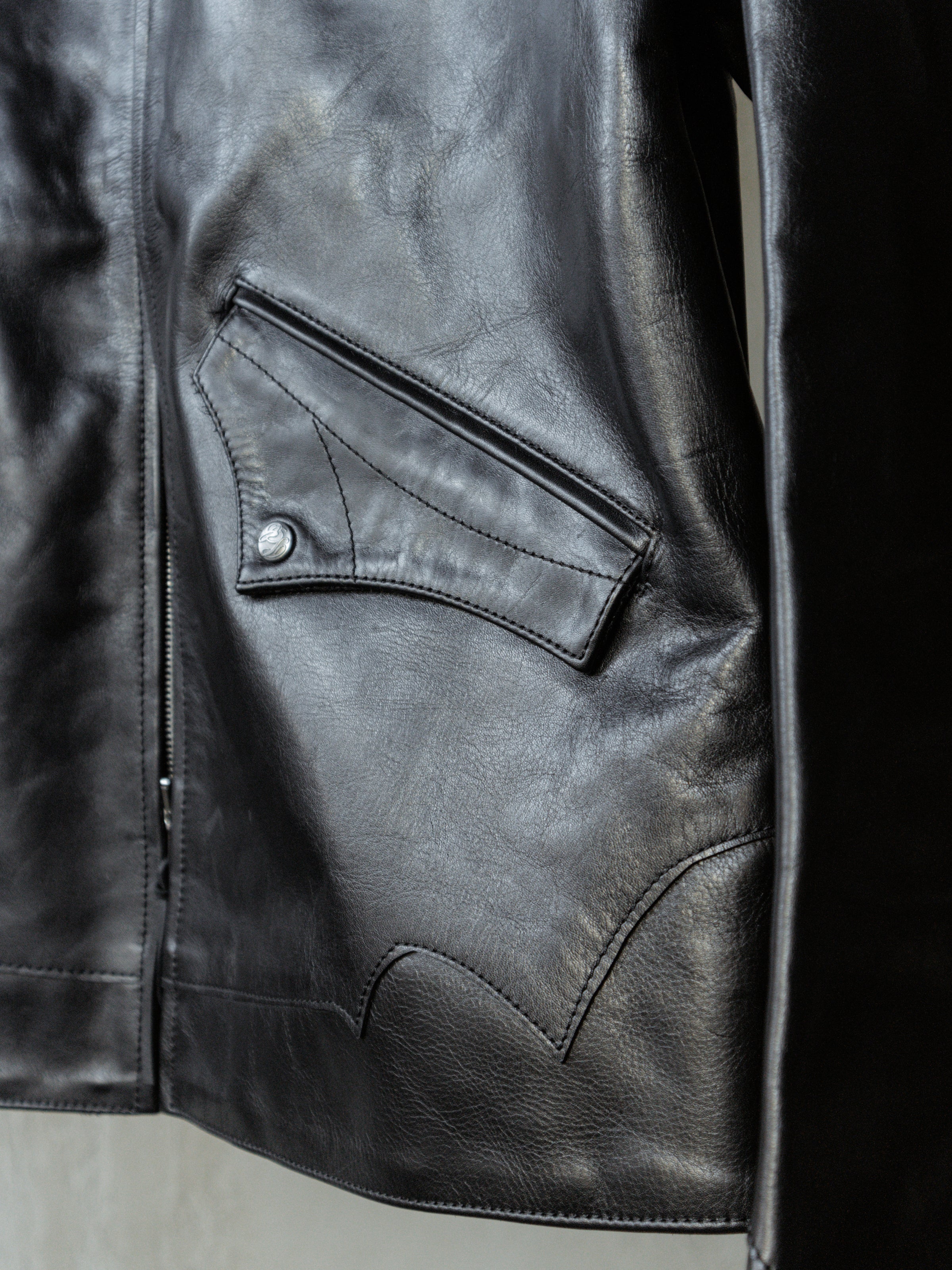 Forgotten Materials|Leather Classic Jacket - Image 7