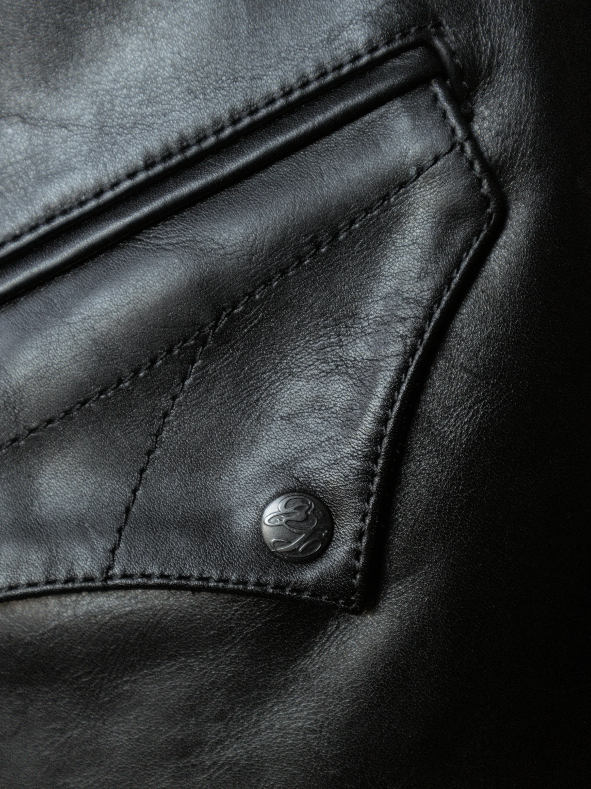 Forgotten Materials|Leather Classic Jacket - Image 9