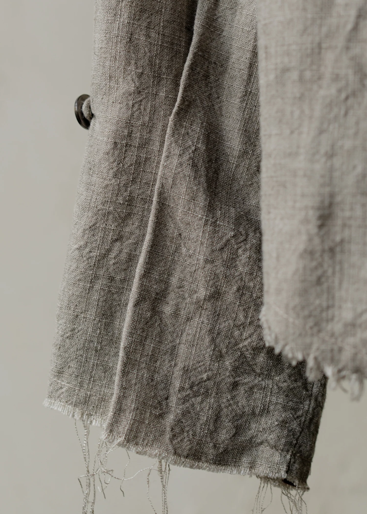 Forgotten Materials|Loner Shirt (Natural Dyed Grey) - Image 5