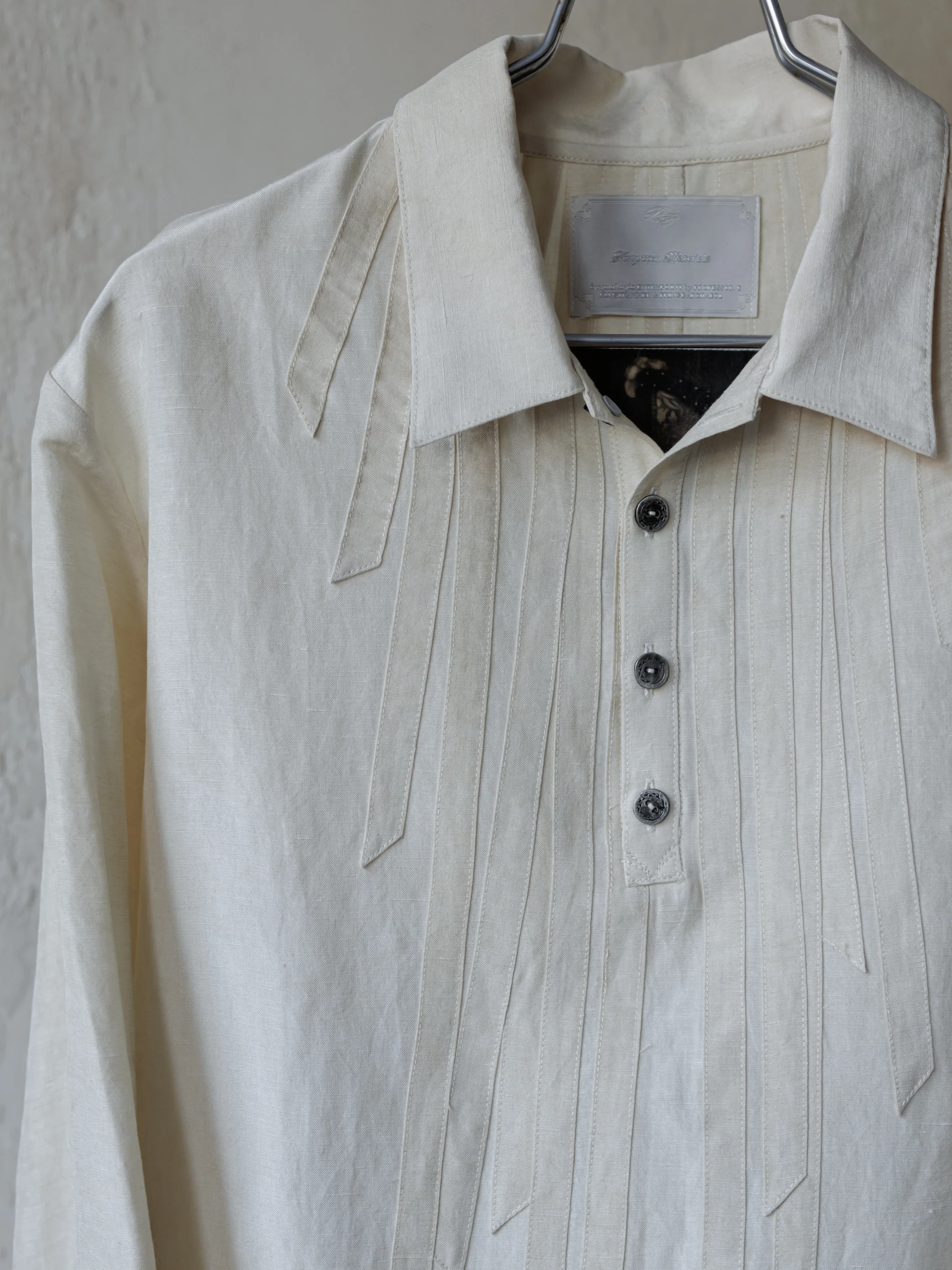 Forgotten Materials|Timeworn Shirt (Beige) - Image 3