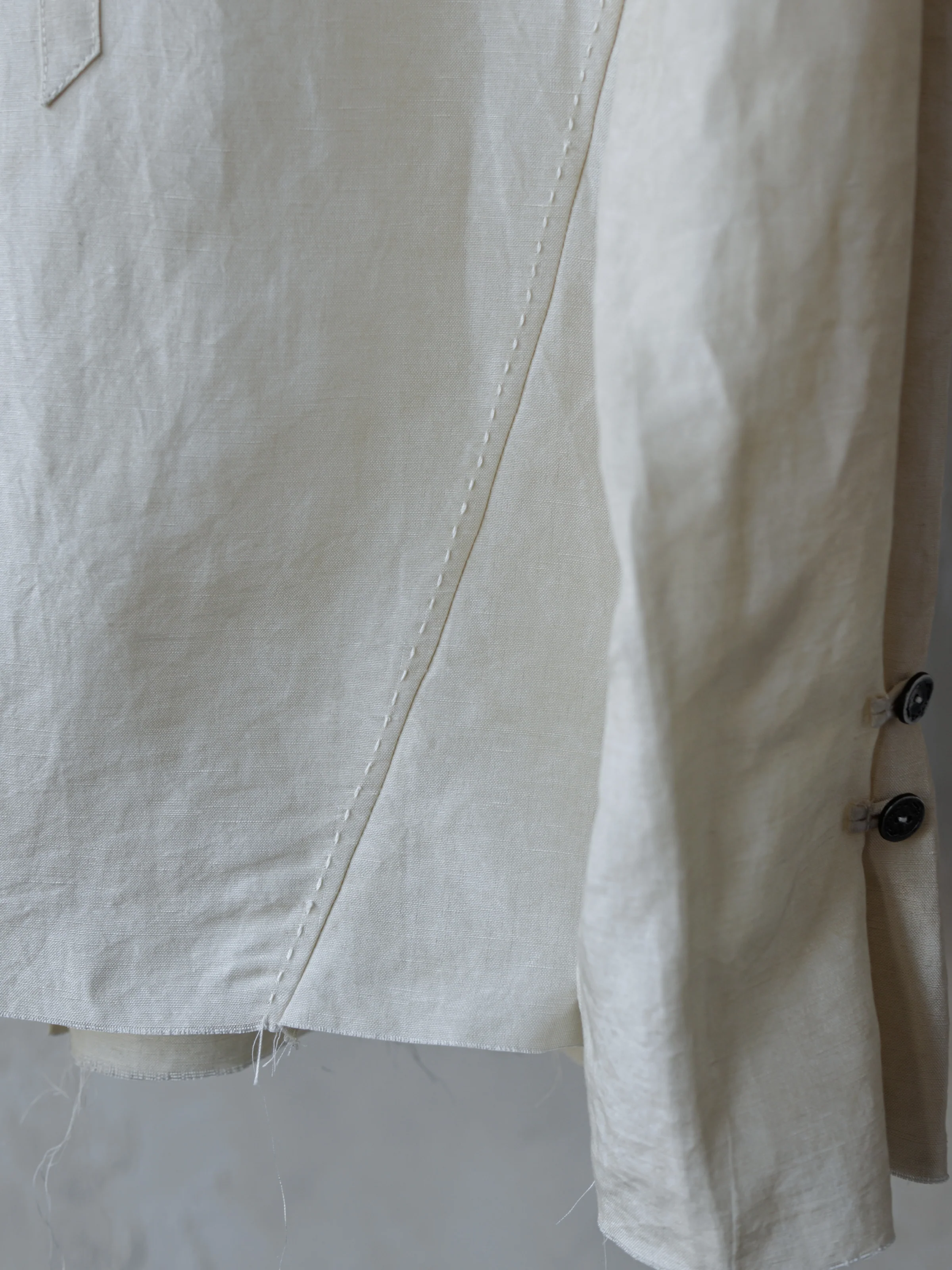 Forgotten Materials|Timeworn Shirt (Beige) - Image 4