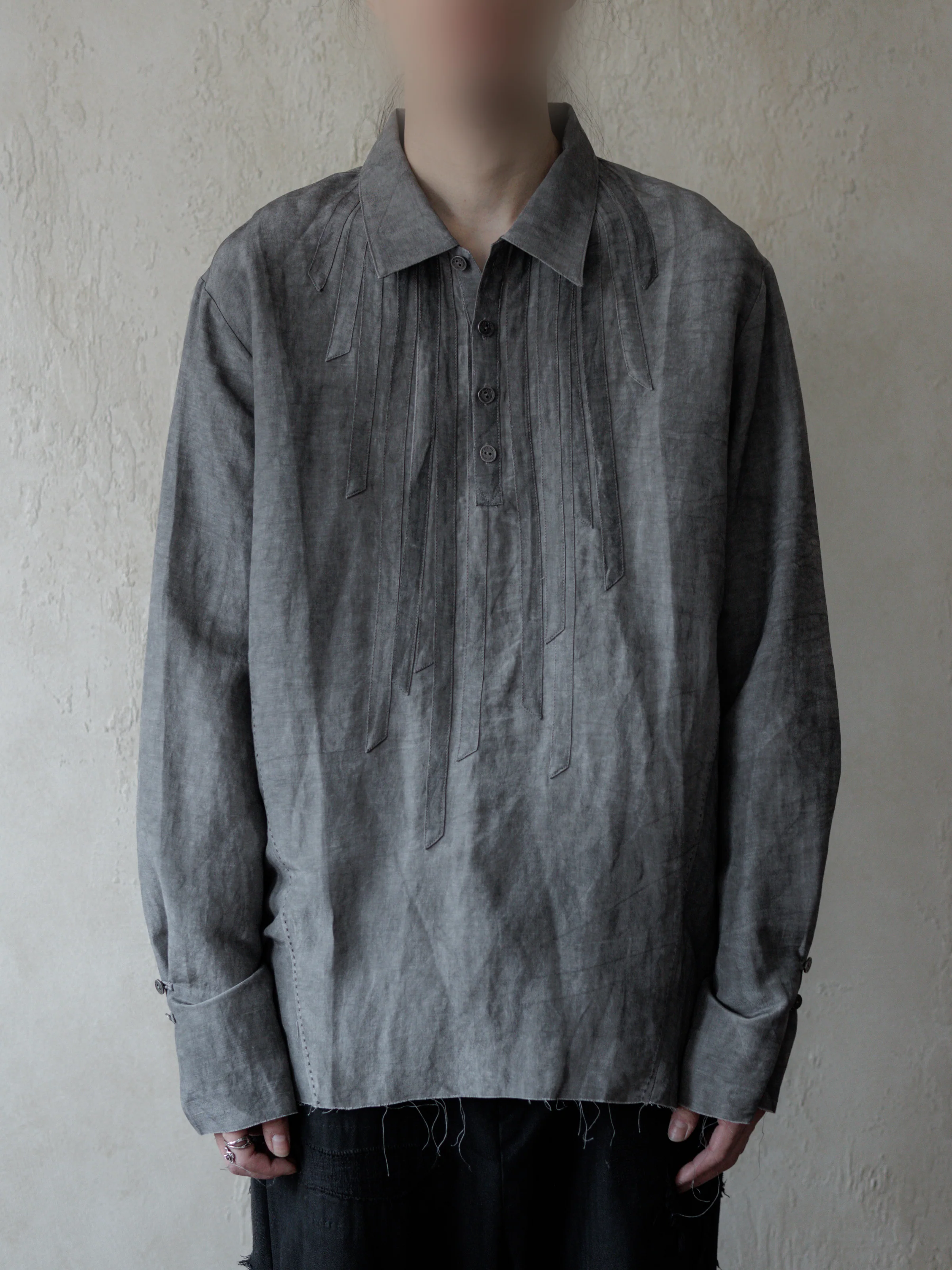 Forgotten Materials|Timeworn Shirt (Grey) - Image 6