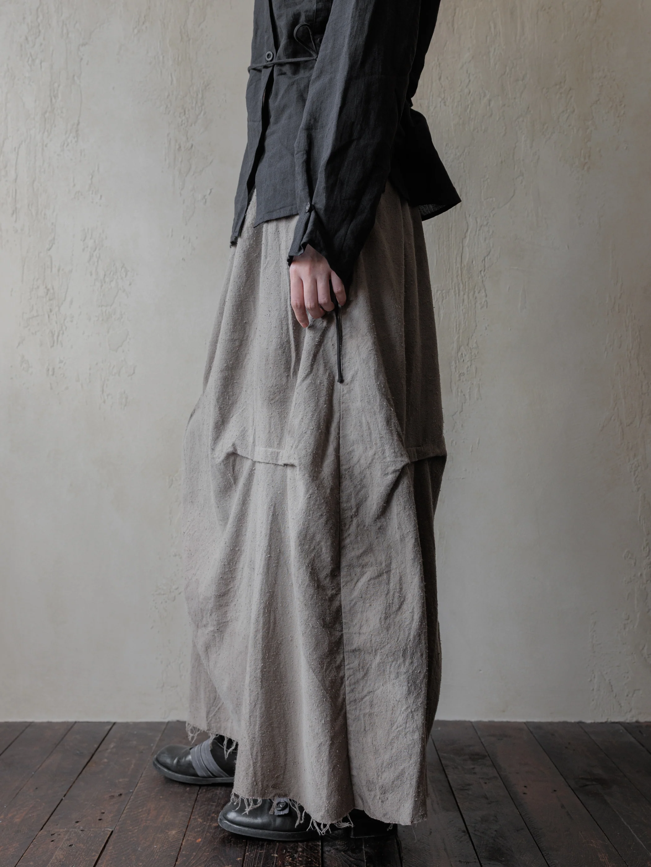 Forgotten Materials WMS|Ash Drape Skirt - Image 7