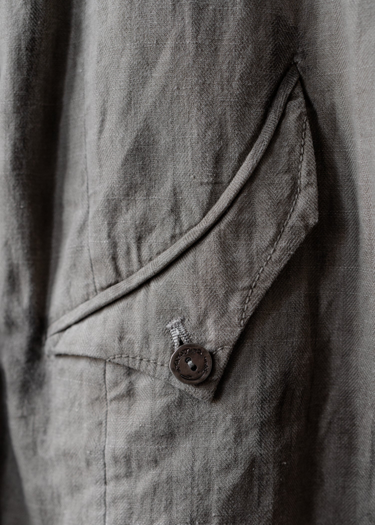 Forgotten Materials WMS|C'est Blazer (Natural Dyed Grey) - Image 4
