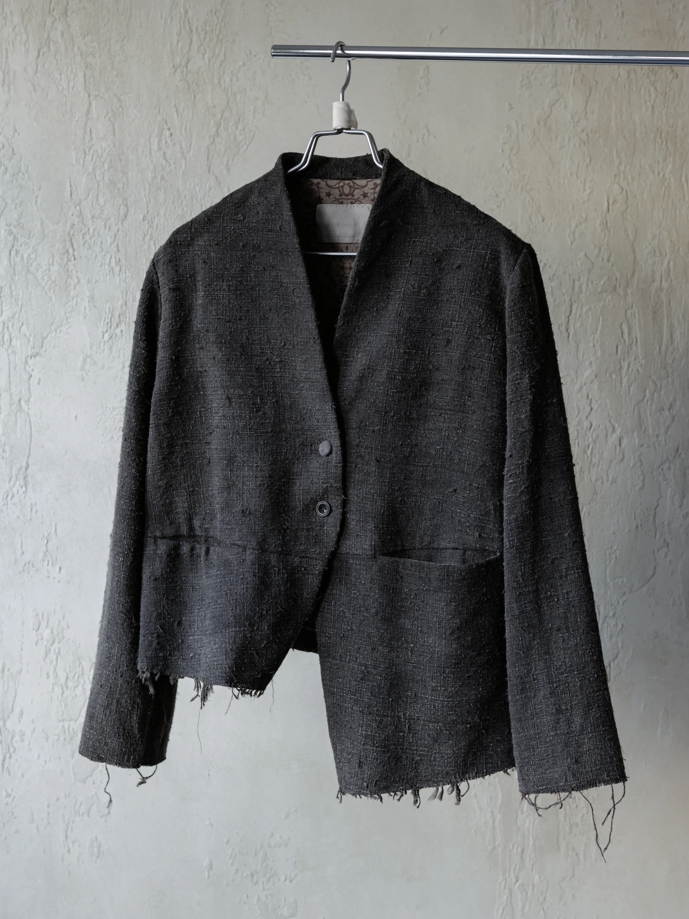 Forgotten Materials WMS|Collarless Blazer