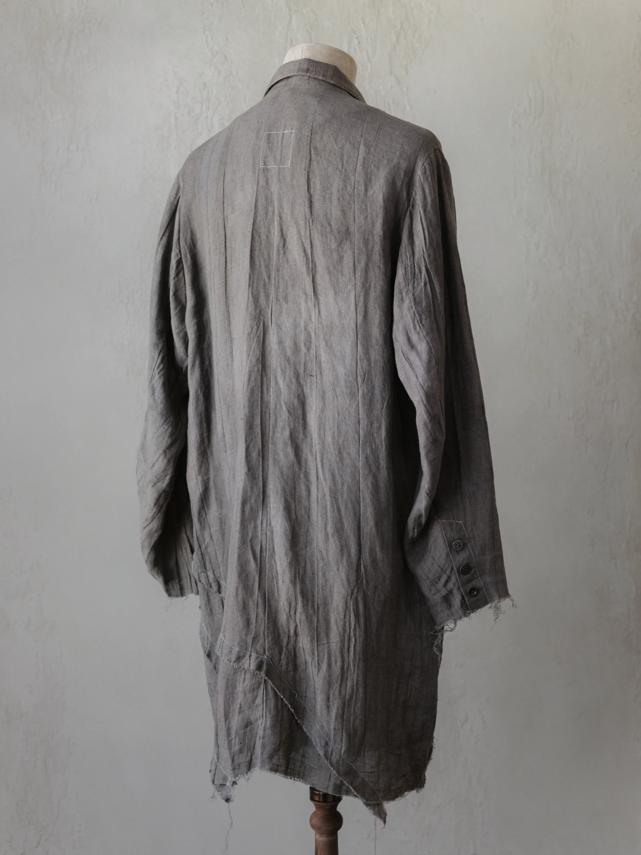 Forgotten Materials WMS｜Fractured Linen Coat - Image 2
