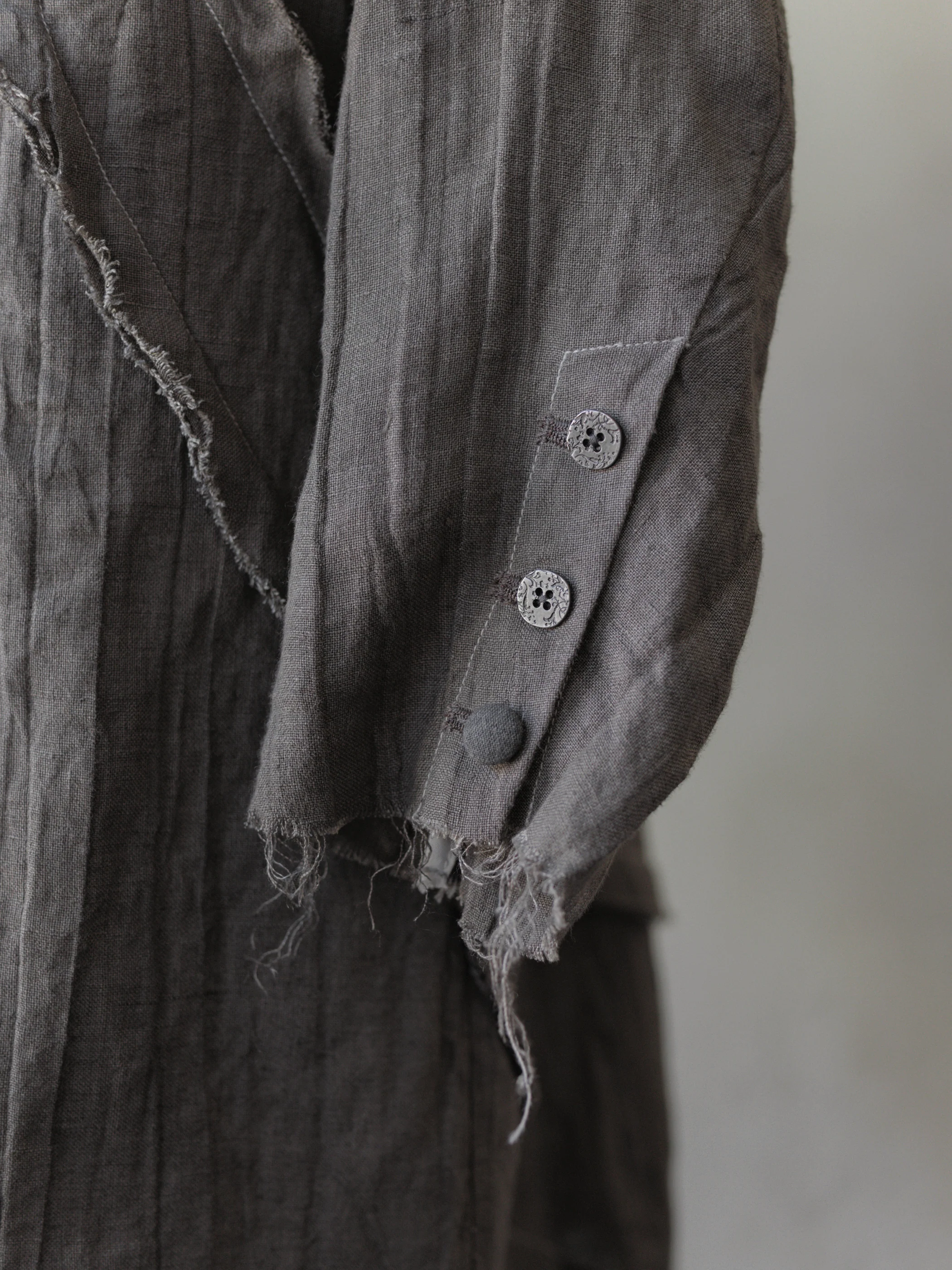 Forgotten Materials WMS｜Fractured Linen Coat - Image 4