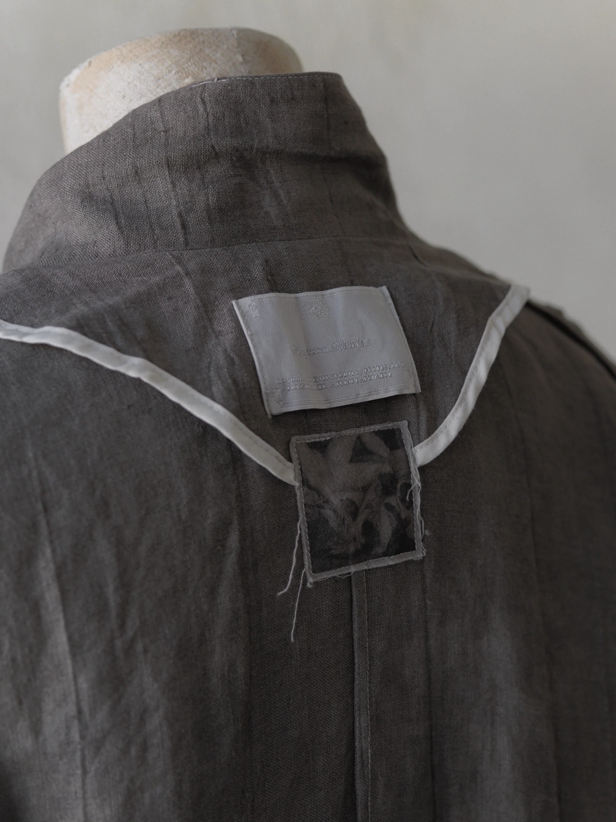 Forgotten Materials WMS｜Fractured Linen Coat - Image 6
