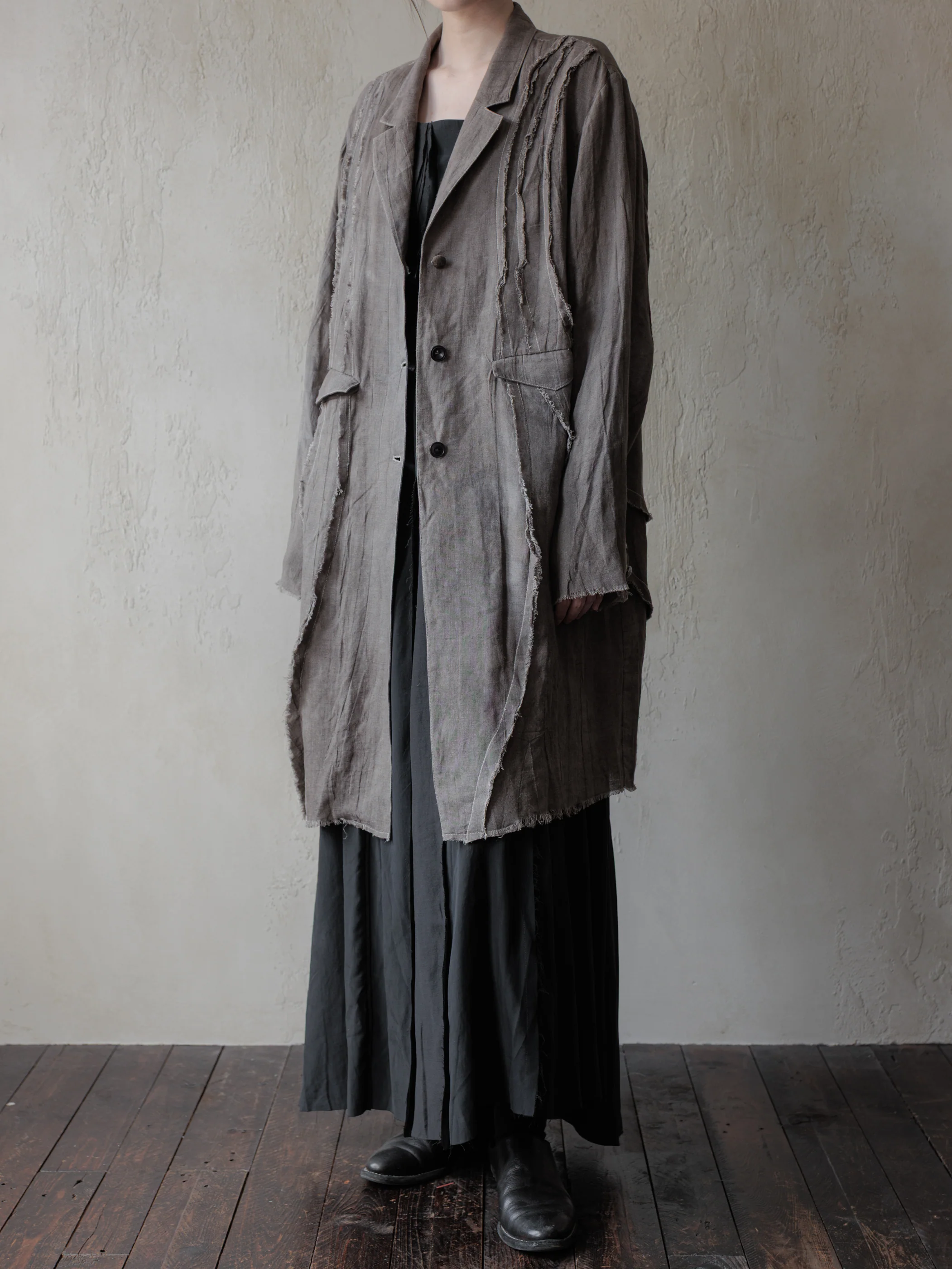 Forgotten Materials WMS｜Fractured Linen Coat - Image 7